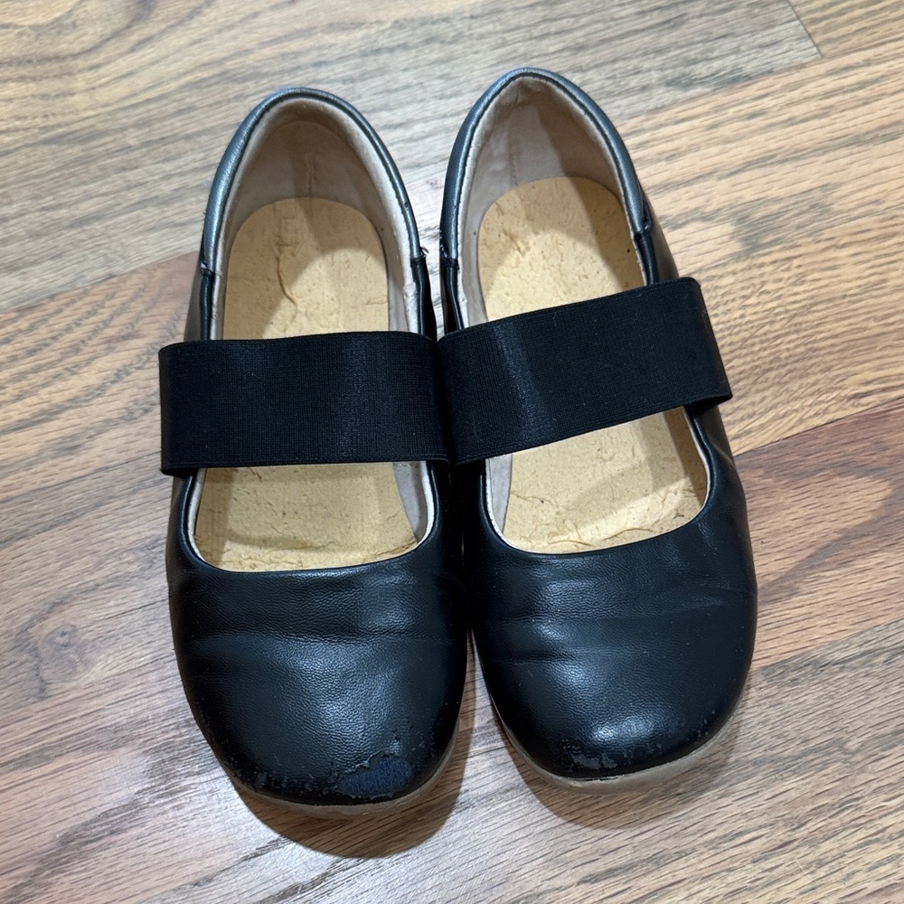 Livie & Luca Black Kids Shoes with Strap